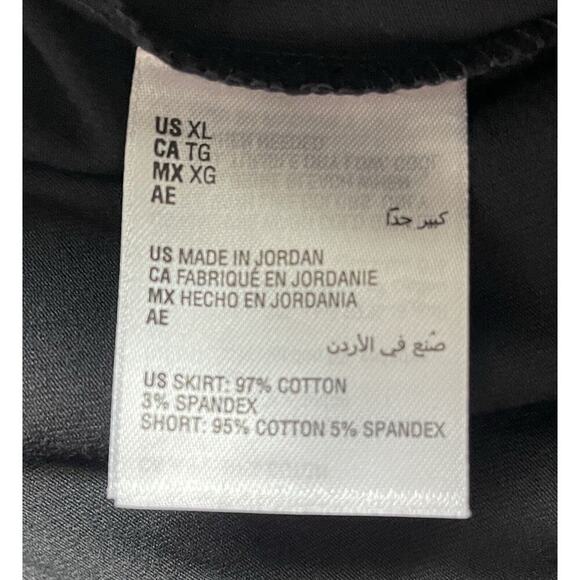 Karen Scott Sport Knit Skort Deep Black Size XL NWT - Picture 4 of 5